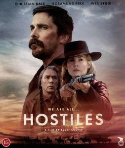 Bluray - Hostiles (Rosamund Pike) front cover