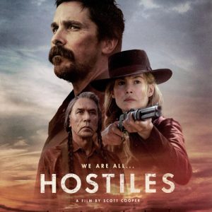 Bluray - Hostiles (Rosamund Pike) front cover