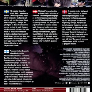 DVD - Arne Dahl: Mörkertal baksida