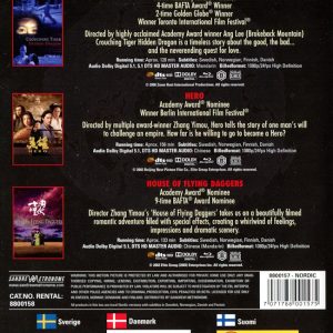 Bluray - Asian Box (3 filmer) baksida