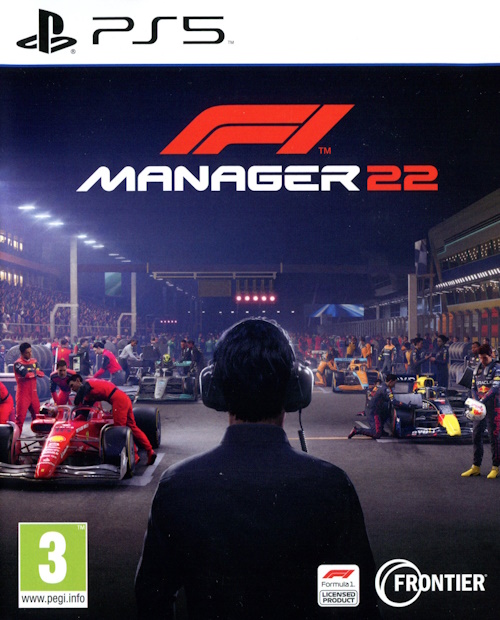 ps5-f1-manager-22-front-cover Playstation 5 - F1 Manager 22 framsida