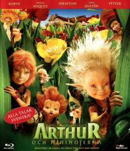 Bluray - Arthur och Minimojerna front cover