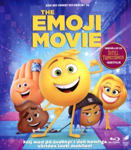 Bluray - Emoji Movie front cover