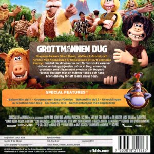 Bluray - Grottmannen Dug baksida