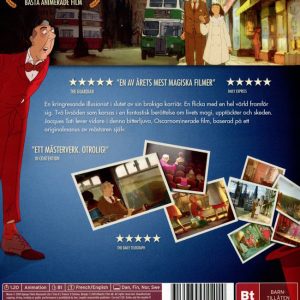 Bluray - Illusionisten (Sylvain Chomet) back cover
