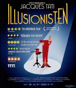 Bluray - Illusionisten (Sylvain Chomet) front cover