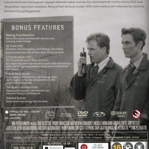 DVD - True Detective - Säsong 1 baksida