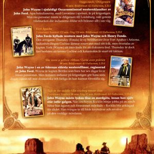 DVD - John Wayne Westernbox (4-disc) back cover