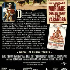 DVD – Rancho River (James Stewart) (1966) back cover
