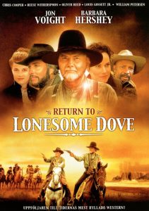 DVD – Return To Lonesome Dove (Jon Voight) (1993) (2-disc) front cover