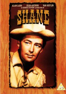 DVD – Shane (Mannen från vidderna) (Alan Ladd) (1953) framsida