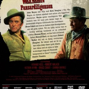DVD – War Wagon (Pansardiligensen) (John Wayne) (1967) back cover
