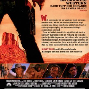 DVD - Gunfight (Kirk Douglas) (1971) back cover
