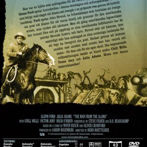 DVD - Man From the Alamo (Glenn Ford) (1953) back cover