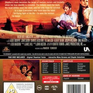 DVD - Unforgiven (Burt Lancaster) (1960)