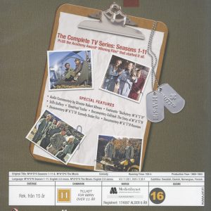 DVD - M*A*S*H Collection (11 Säsonger+filmen) baksida