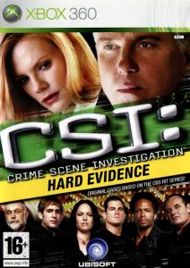 XBOX 360 - CSI: Crime Scene Investigation - Hard Evidence front cover