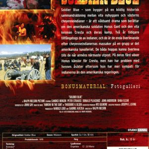 DVD - Soldier Blue (Peter Strauss) (1970) baksida