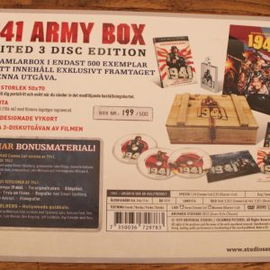 1941 - Army Box Limited Edition (3-disc) baksida