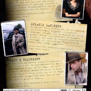 Stieg Trenter Samlingsbox (3-disc) baksida