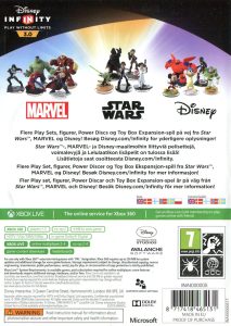 XBOX 360 - Disney Infinity 3.0 (Spelet) baksida
