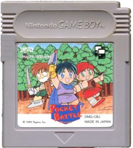 Nintendo Game Boy (GB) - Pocket Battle (JAP) (DMG-CBJ) game cart