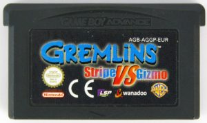 Game Boy Advance (GBA) - Gremlins: Stripe vs. Gizmo game cart