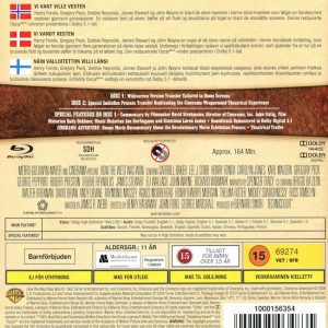 Bluray - How the West Was Won (1962) (2-disc) baksida