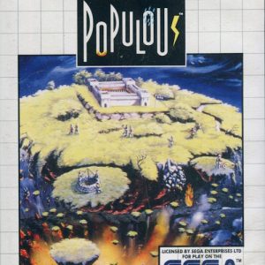 Sega Master System - Populous front cover