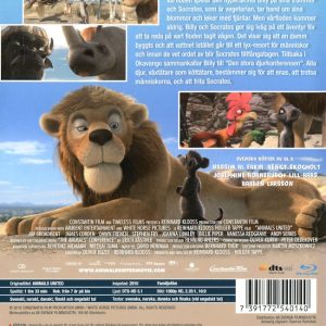 Bluray - Savannens hjältar baksida