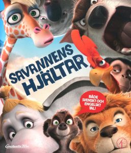 Bluray - Savannens hjältar framsida