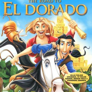 Bluray - Vägen till El Dorado (Road to El Dorado) framsida