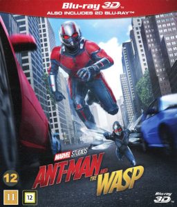 Bluray - Ant-Man and the Wasp (3D) framsida