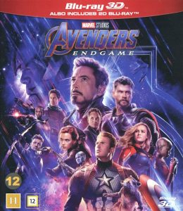 Bluray - Avengers: Endgame (3D) framsida