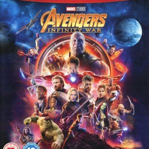 Bluray - Avengers: Infinity War (3D) framsida