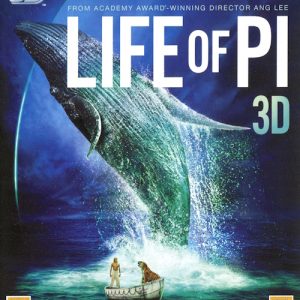 Bluray - Berättelsen om Pi (Life of Pi) (3D) framsida