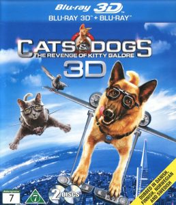 Bluray - Cats And Dogs 2 - The Revenge of Kitty Galore (3D) framsida
