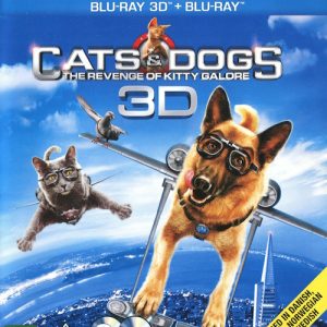 Bluray - Cats And Dogs 2 - The Revenge of Kitty Galore (3D) framsida