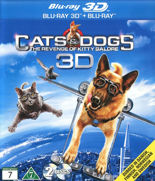 cats-and-dogs-2-the-revenge-of-kitty-galore-3d-bluray-fram Bluray - Cats And Dogs 2 - The Revenge of Kitty Galore (3D) framsida