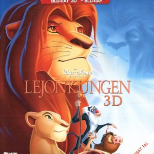 Bluray - Disney Klassiker 32: Lejonkungen (3D) framsida