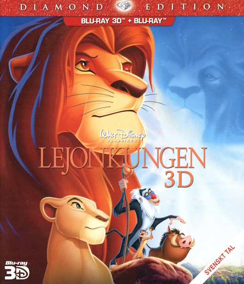 disney-klassiker-32-lejonkungen-3d-bluray-fram Bluray - Disney Klassiker 32: Lejonkungen (3D) framsida