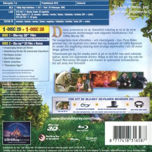 Bluray - Disney Klassiker 50: Trassel (3D) baksida