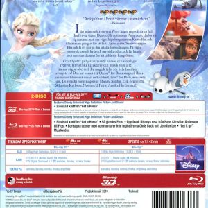 Bluray - Disney Klassiker 52: Frost (3D) baksida