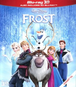 Bluray - Disney Klassiker 52: Frost (3D) framsida
