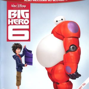 Bluray - Disney Klassiker 53: Big Hero 6 (3D) framsida