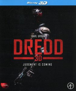 Bluray - Dredd (Karl Urban) (3D) framsida