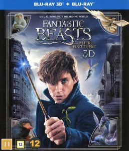 Bluray - Fantastic Beasts and Where to Find Them (3D) framsida