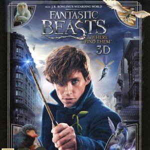 Bluray - Fantastic Beasts and Where to Find Them (3D) framsida