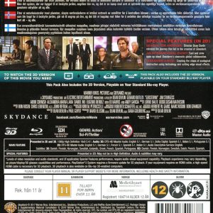 Bluray - Geostorm (3D) baksida