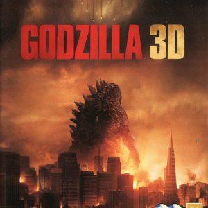 Bluray - Godzilla (2014) (3D) framsida